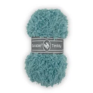 Durable Teddy 2134 Vintage Green - zöld buklé fonal - hairy fluffy yarn