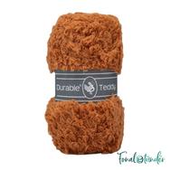 Durable Teddy 2210 Caramel - barna buklé fonal - brown hairy fluffy yarn Durable Teddy 2210 Caramel - barna buklé fonal - brown hairy fluffy yarn