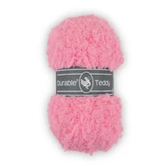 Durable Teddy 229 Flamingo Pink - rózsaszín buklé fonal - hairy fluffy yarn