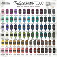 Scheepjes Truly Scrumptious 301 Charocal Ice cream - fekete öko akril fonal - eco yarn blend