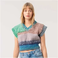 Rico Chic-Unique 025 Orchids - gardient yarn - gyapjú keverék fonal