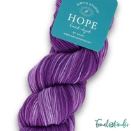 Simy's Hope DK 08 - purple hand-dyed merino wool yarn - kézzel festett lila gyapjú fonal