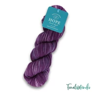 Simy's Hope DK 11 - purple hand-dyed merino wool yarn - kézzel festett lila gyapjú fonal