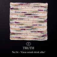 Simy's Truth Sock 54 - hand-dyed merino wool yarn - kézzel festett gyapjú fonal