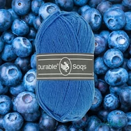 Durable Soqs 2103 Cobalt - kék gyapjú zoknifonal - blue wool socks yarn