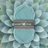Durable Soqs 2134 Vintage Green - fakózöld gyapjú zoknifonal - wool socks yarn