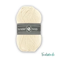 Durable Soqs 2172 Cream krémfehér gyapjú zoknifonal - ecru wool socks yarn