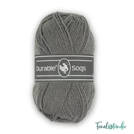 Durable Soqs 2236 Charocal - sötétszürke gyapjú zoknifonal - wool socks yarn