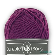 Durable Soqs 249 Plum - lila gyapjú zoknifonal - purple wool socks yarn