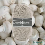 Durable Soqs 401 Opal Gray - drappos szürke gyapjú zoknifonal - wool socks yarn