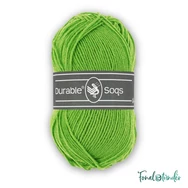 Durable Soqs 403 Parrot Green - élénkzöld gyapjú zoknifonal - wool socks yarn