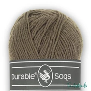 Durable Soqs 404 Deep Taupe - szürkés barna gyapjú zoknifonal - wool socks yarn