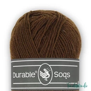 Durable Soqs 406 Chestnut - gesztenyebarna gyapjú zoknifonal - wool socks yarn