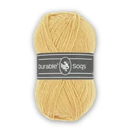 Durable Soqs 409 Bleached Sand - világossárga gyapjú zoknifonal - wool socks yarn
