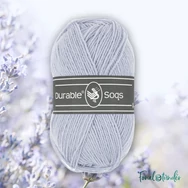 Durable Soqs 410 Misty Blue - lilás kék gyapjú zoknifonal - wool socks yarn