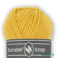 Durable Soqs 411 Mimosa - élénk napsárga gyapjú zoknifonal - yellow wool socks yarn