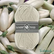 Durable Soqs 415 Chateau Gray - drappos szürke gyapjú zoknifonal - wool socks yarn