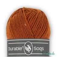 Durable Soqs 417 Bombay Brown - barna gyapjú zoknifonal - wool socks yarn