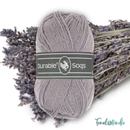 Durable Soqs 421 Lavender Gray - lilás szürke gyapjú zoknifonal - wool socks yarn