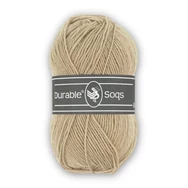 Durable Soqs 422 Sesame - drapp gyapjú zoknifonal - wool socks yarn