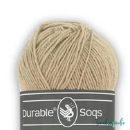 Durable Soqs 422 Sesame - drapp gyapjú zoknifonal - wool socks yarn