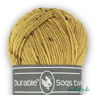 Durable Soqs Tweed 2145 Golden Olive - aranysárga gyapjú zoknifonal - wool socks yarn