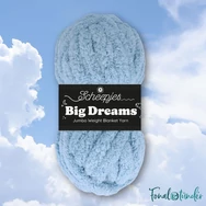 Scheepjes Big Dreams 508 Imagine Light Blue yarn - világoskék fonal