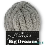 Scheepjes Big Dreams 511 Serenity gray yarn - meleg szürke vastag fonal