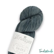 Scheepjes Skies Light 114 Stratus -darkblue cotton yarn - sötétkék fonal