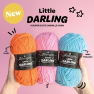 Scheepjes Little Darling chenille yarn - zsenília fonal