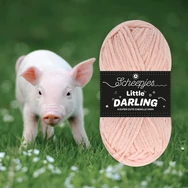Scheepjes Little Darling 415 Piglet - chenille yarn - rózsaszín zsenília fonal