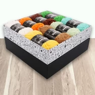 Scheepjes Little Darlin  Pond Palette Yarn Pack - 8 gombolyag fonal  - 8 balls of yarn