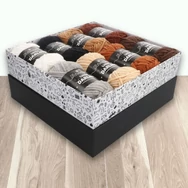 Scheepjes Little Darlin Beary Cute Yarn Pack - 8 gombolyag fonal  - 8 balls of yarn