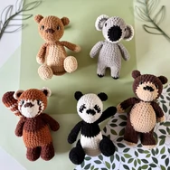 Scheepjes Little Darlin Beary Cute Yarn Pack - 8 gombolyag fonal  - 8 balls of yarn