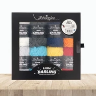 Scheepjes Little Darlin Space Pals Yarn Pack - 8 gombolyag fonal  - 8 balls of yarn