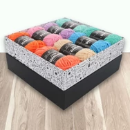 Scheepjes Little Darlin Aqua Crew Yarn Pack - 8 gombolyag fonal  - 8 balls of yarn