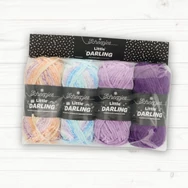 Scheepjes Little Darling Lollipop Lane - chenille yarn pack - zsenília fonal csomag