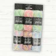 Scheepjes Little Darling Sugar Rush - chenille yarn pack - zsenília fonal csomag
