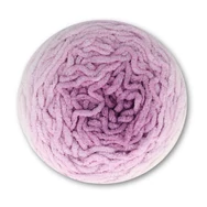 Scheepjes Big Darling 435 Mantis - gradient chenille yarn - lila színátmenetes zsenília fonal