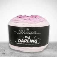 Scheepjes Big Darling 435 Mantis - gradient chenille yarn - lila színátmenetes zsenília fonal