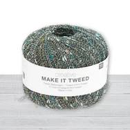 Rico - Make it Tweed - 005 Forest  - sokszínű kreatív tweed kiegészítő fonal