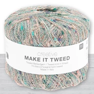 Rico - Make it Tweed - 07 Earthy  - sokszínű kreatív tweed kiegészítő fonal