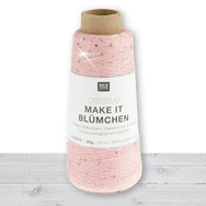 Creative Make It Blümchen 001 Pink - flitteres rózsaszín fonal