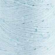 Creative Make It Blümchen 003 Aqua - flitteres világoskék fonal