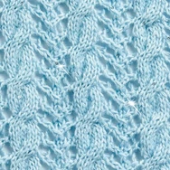 Creative Make It Blümchen 003 Aqua - flitteres világoskék fonal