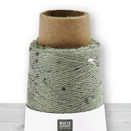 Creative Make It Blümchen 019 Silver - flitteres ezüst szürke fonal