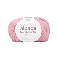 Rico Alpaca Chunky 015 Pink - wool yarn - rózsaszín gyapjú fonal 