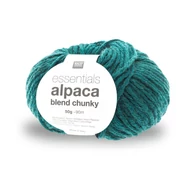 Rico Alpaca Chunky - 026 Algae - wool based yarn - sötétzöld gyapjú fonal 