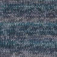 Rico Alpaca Chunky - 002 Blue Mix - wool based yarn - kék gyapjú fonal 