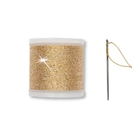 Rico Sticktwist Metallic 941 Gold - metálfényű csillogós arany hímzőfonal